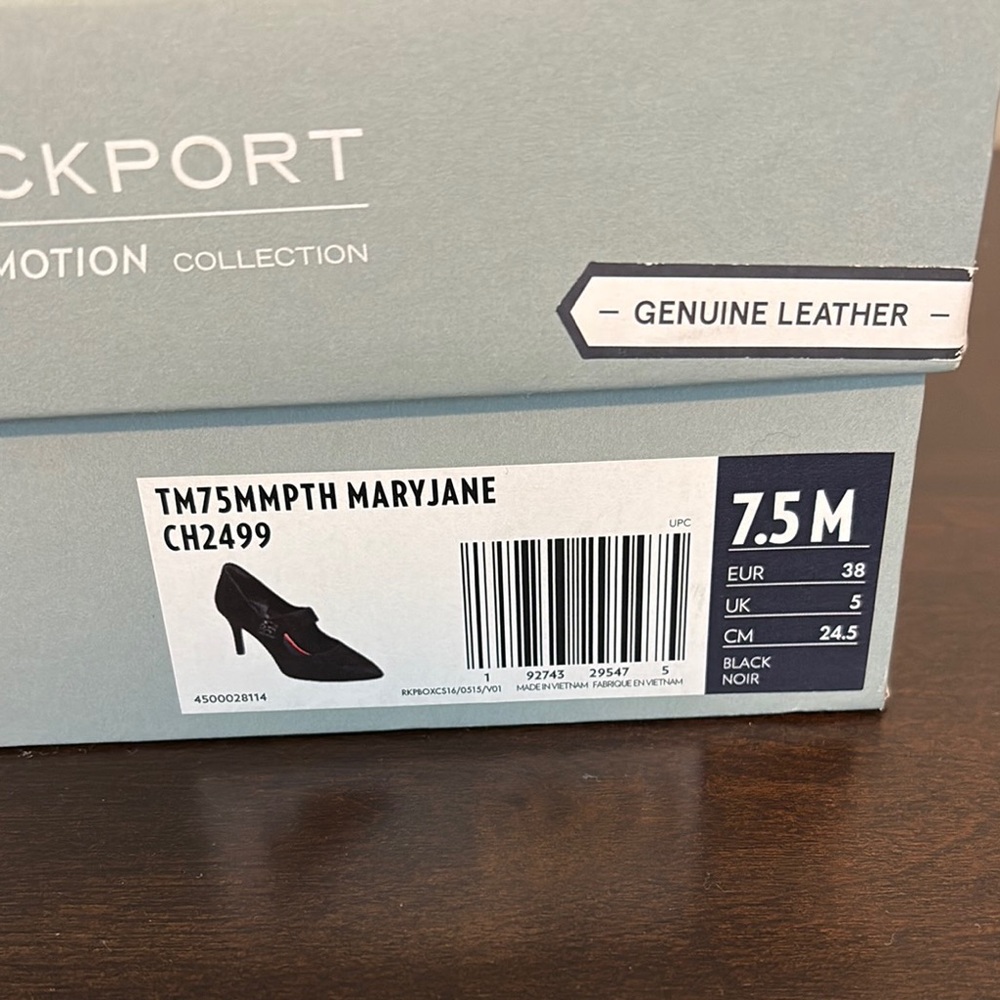 Rockport Black Heels Sleek Design - Picture 9 of 9